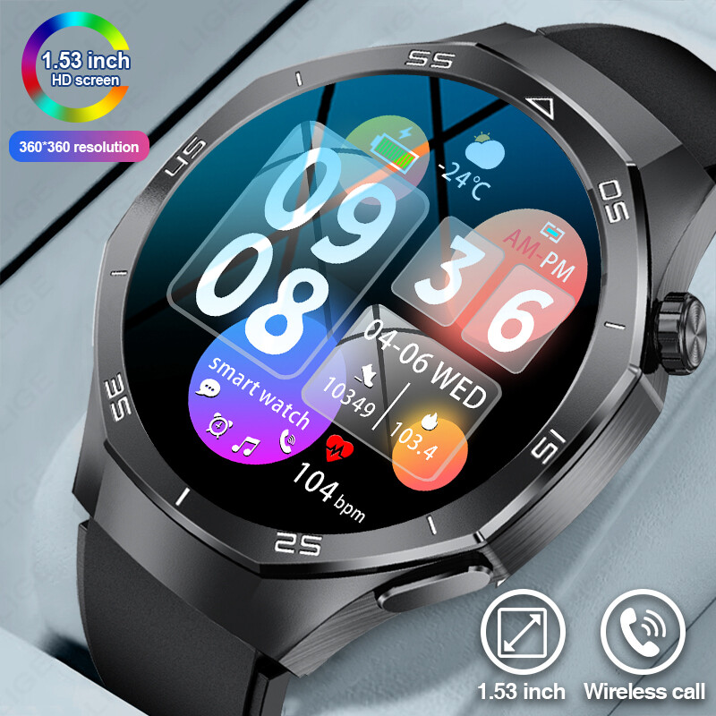 GT4 Montre Intelligente Homme – Écran AMOLED HD & Assistant Vocal Intelligent - الصورة 5
