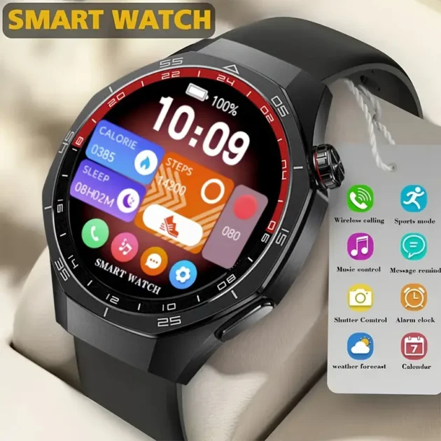 LaxasFit Original – Montre Connectée AMOLED