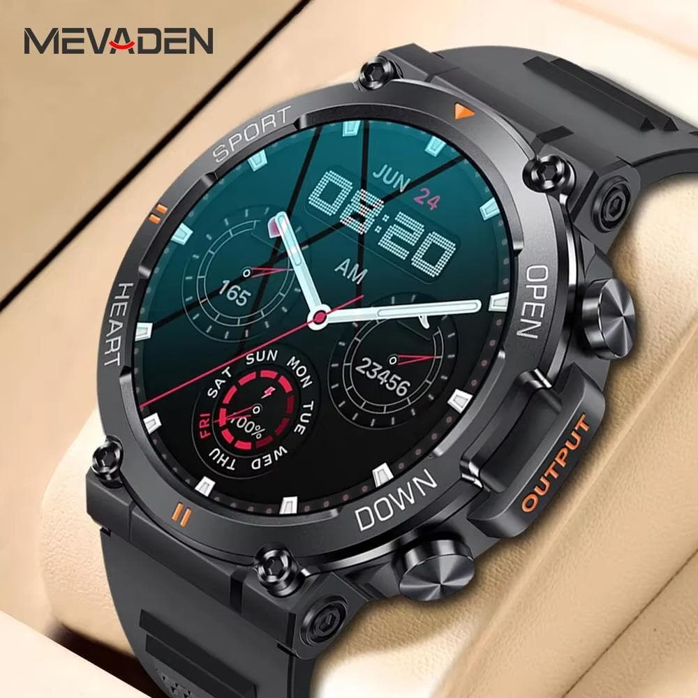 LIGE Bluetooth Smart Watch – Design Métallique Haut de Gamme - الصورة 2