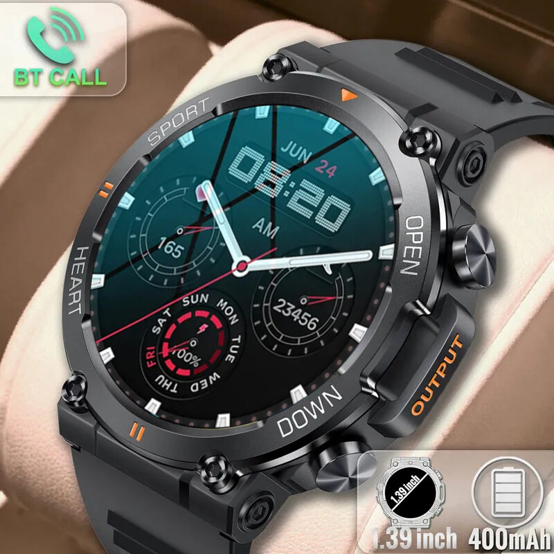 LIGE Bluetooth Smart Watch – Design Métallique Haut de Gamme - الصورة 3